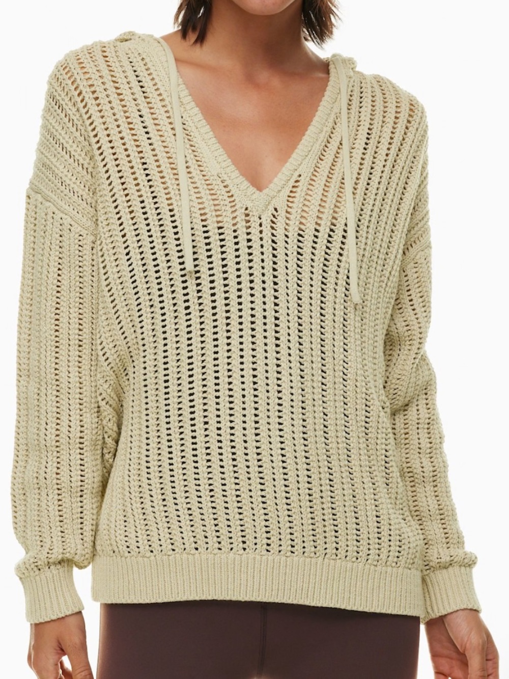 Wilfred Cardan Hoodie in Mullein Size XS
